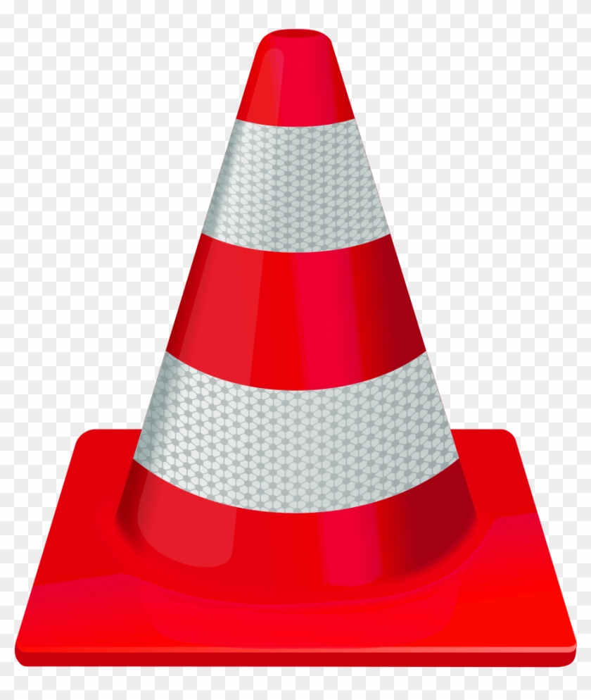 Vlc Hot Rod Red Icon By Gil-free - Vlc Media Player Logo Png #845850