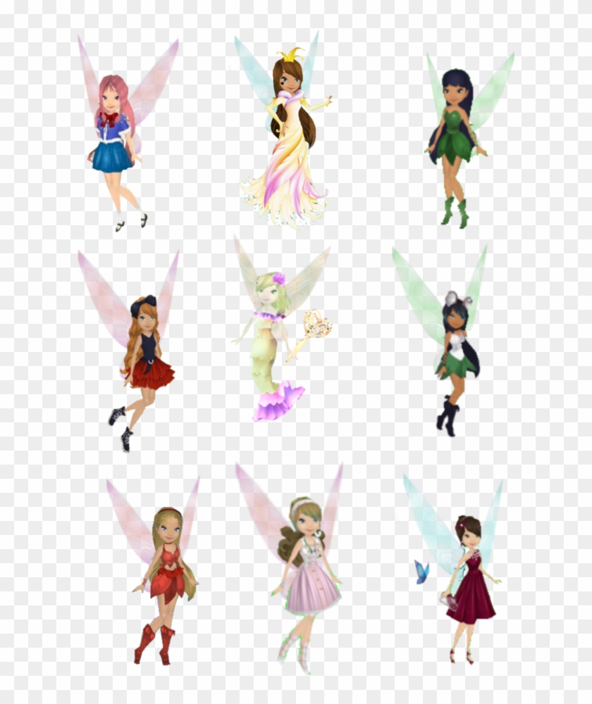 Friends From Pixie Hollow By Juliadiscobear24 - Doll #845864