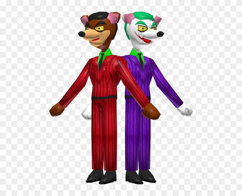 [3d] Pinstripe Potoroo V2 Joker Costume By Slawter666 - Digital Art #845903