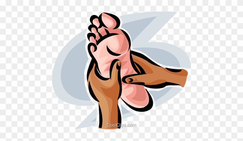 Big Foot Clipart Foot Rub - Clip Art Foot Massage #846054