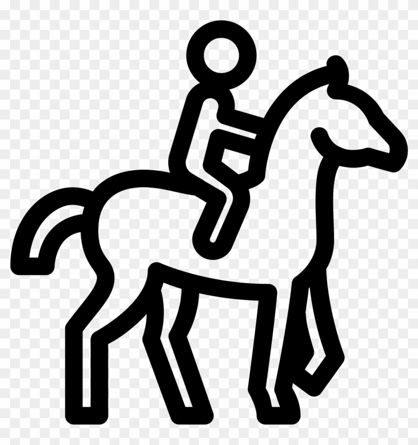 Horse Riding Clipart Montar - Horse Riding Icon #846146