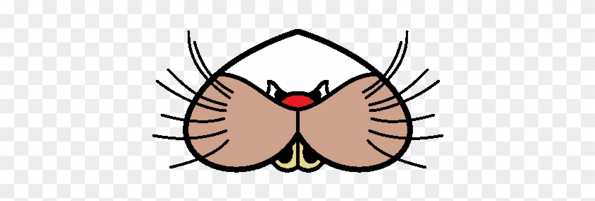 Как нарисовать рот у кота