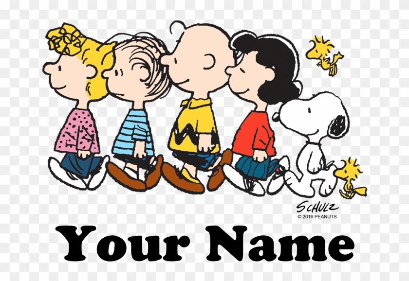 Favorite - Charlie Brown Characters Walking #846289