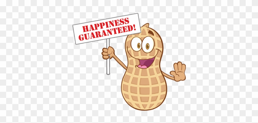 Jumbo Boiled Peanuts - Severe Peanut Allergy Square Sticker 3" X 3" #846363