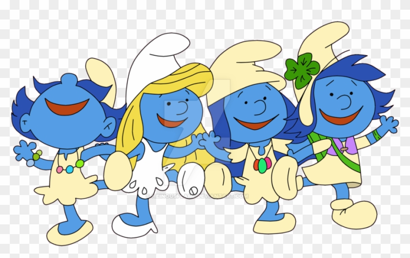 Peanuts Smurfs By Heinousflame - Comics #846369