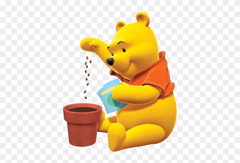 Planting - Winnie The Pooh 3d #846394
