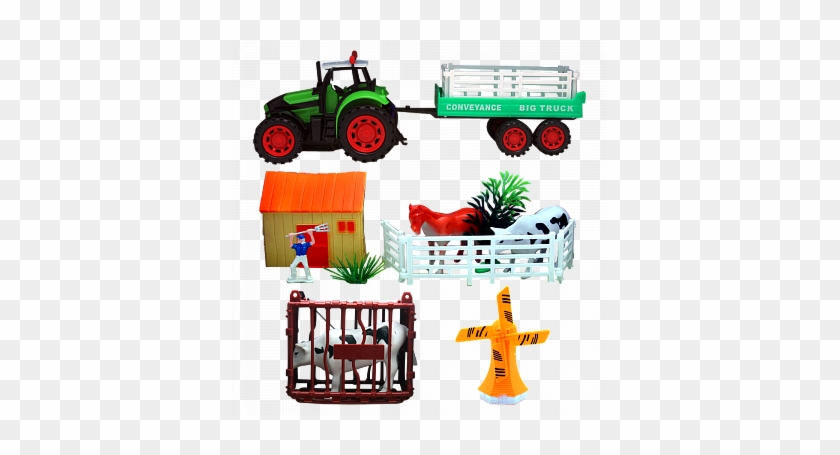 Buy Tractor Farmer Toys Top Level Farmer Set For Kids, - Toy Vehicle #846479