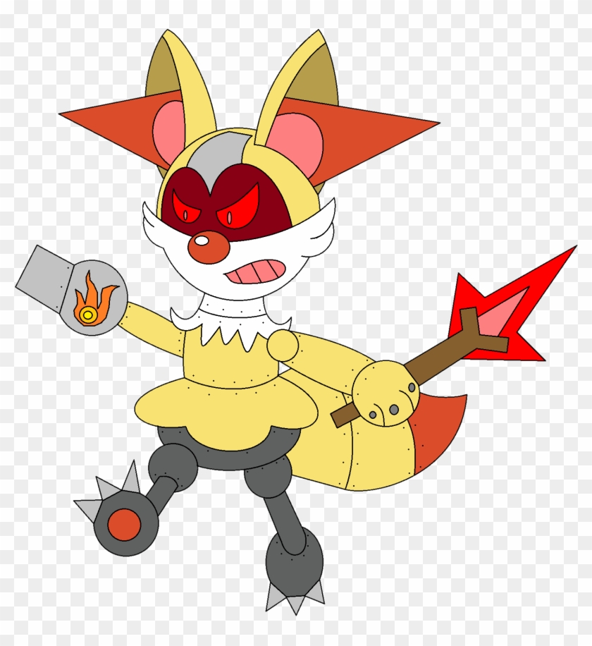 Electrontheshinx82 Braixen Bot - Cartoon #846568