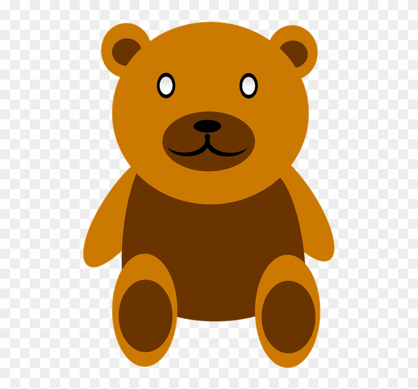 Cartoon Teddy Bear 4, Buy Clip Art - Brinquedo Vetor Png #846617