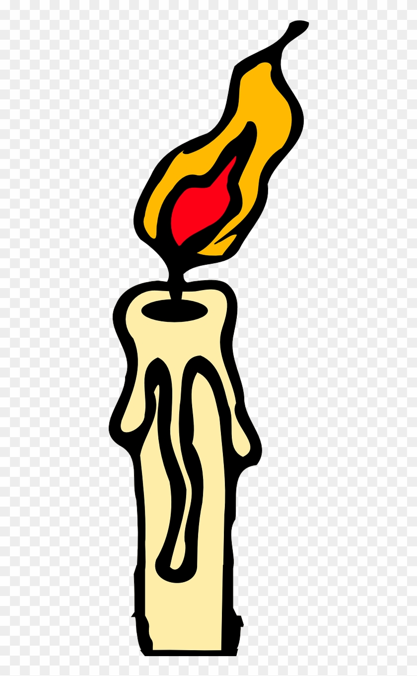 Keeping Warm - Candle Clip Art #846629