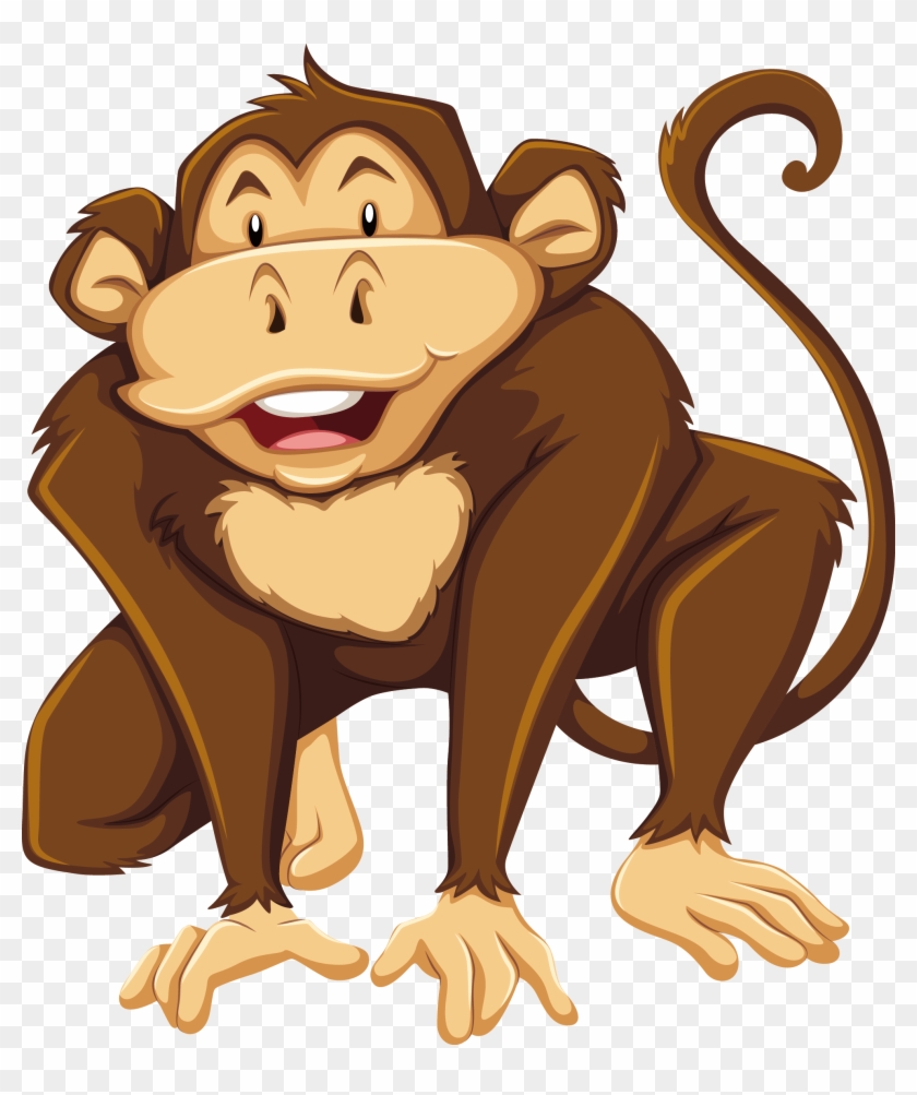 Gorilla Monkey Royalty-free Illustration - Body Parts Of A Monkey #846750