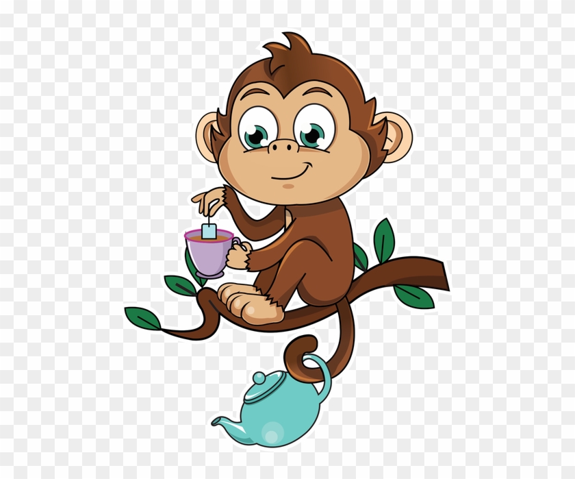 Cute Monkey Stickers Messages Sticker-7 - Sticker #846760