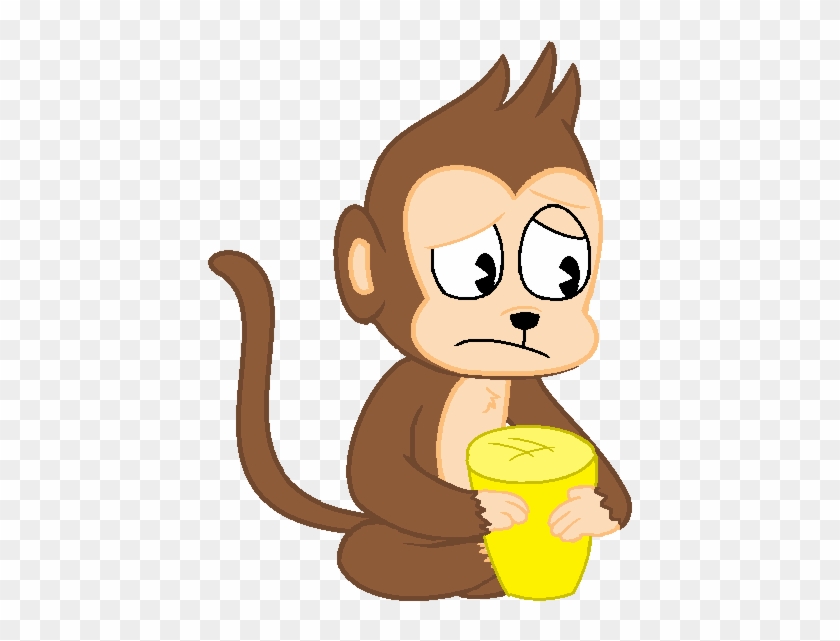 Sad Cartoons Images - Sad Monkey Cartoon Png #846765