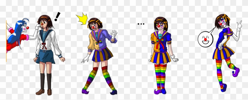 Haruhi Clown Tf By Tf-circus - Manga #846807