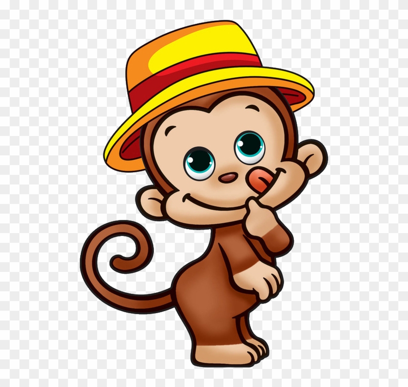 Monkey Cartoon Wedding Invitation - Monkey Cartoon Images Png #846828