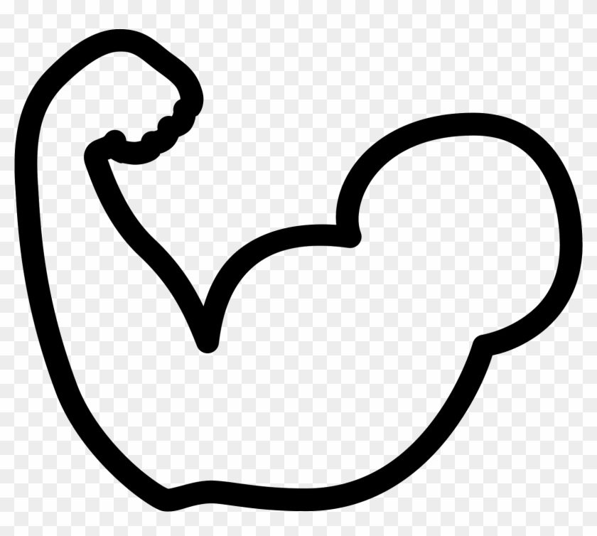 Muscle Icon - Biceps Clipart #846838