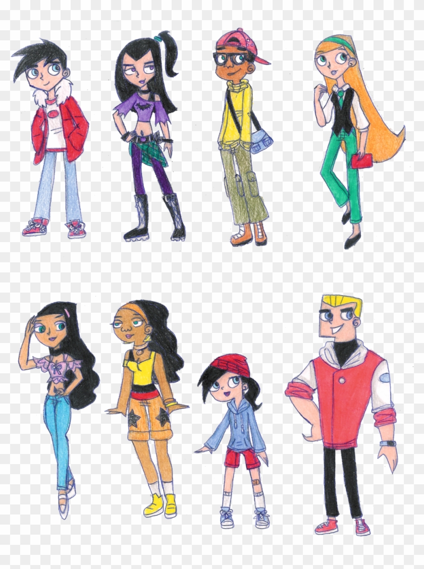 Redesigns of the danny phantom cast by kuku88 cartoon free
