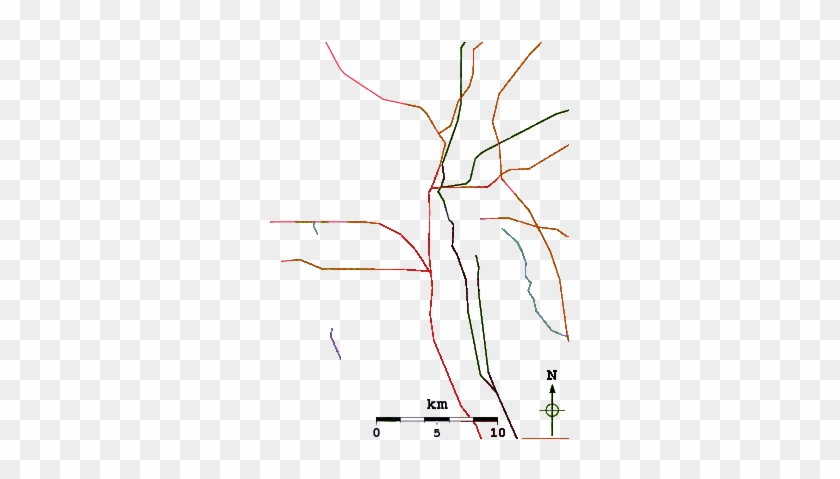 Roads And Rivers Around Bradenton Beach - Diagram #846940