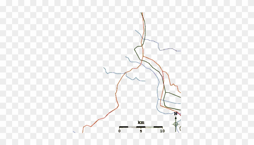 Roads And Rivers Around Centreville Beach - River #847002