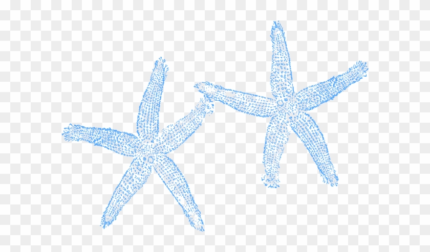 Starfish Clipart Blue Starfish - Beach Wedding Welcome Bag #847026