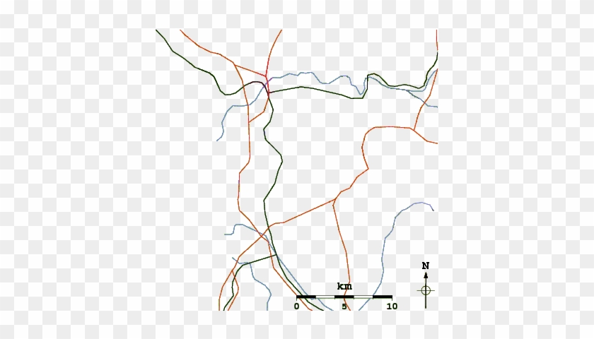 Roads And Rivers Around Zmudowski State Beach - Diagram #847033