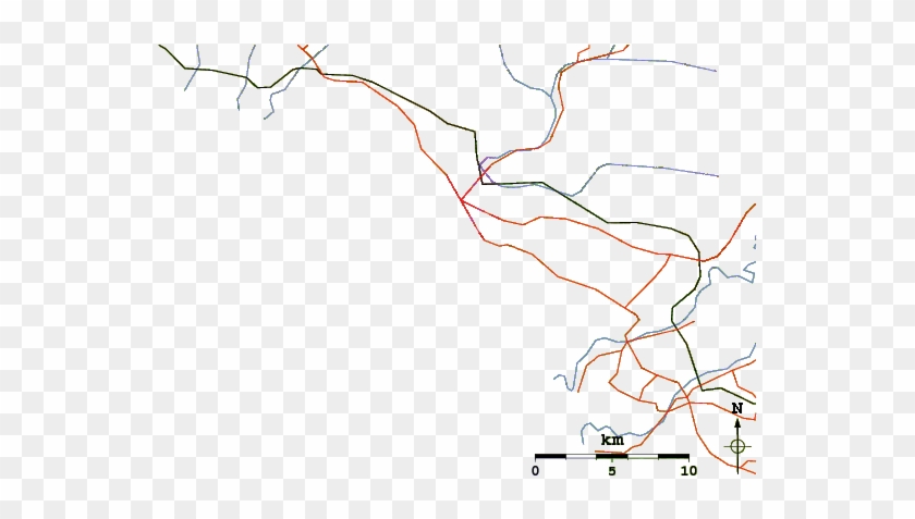 Roads And Rivers Around South Beach - Diagram #847043