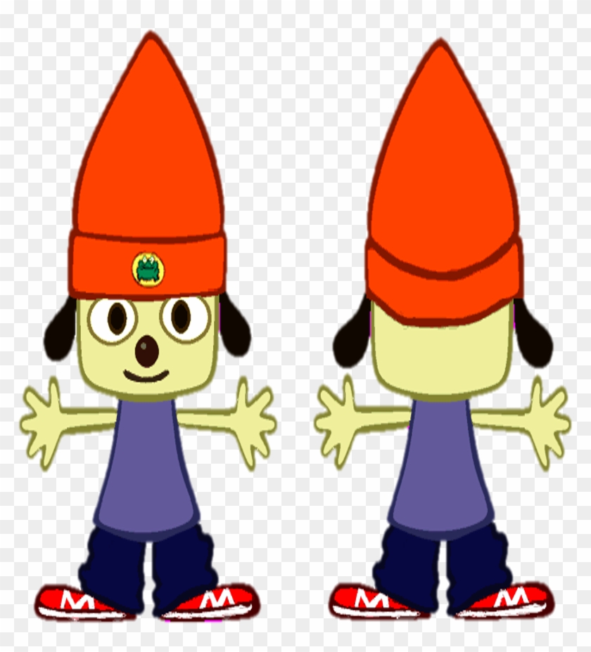 Parappa Front Back - Parappa The Rapper Front Back #847173