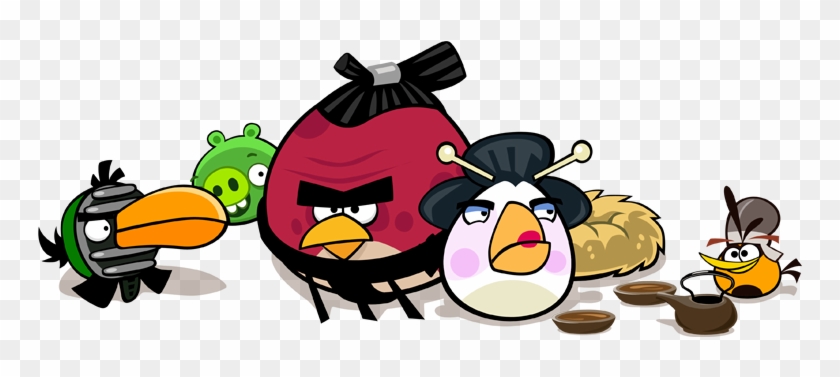 Japanese Birds - Angry Birds Fujitv Sakura Ninja #847211