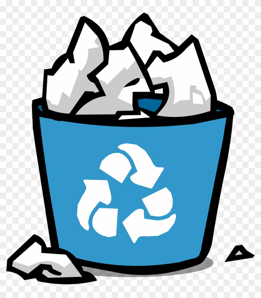 Recycle Bin Sprite 003 - Club Penguin Recycling Bin #847273