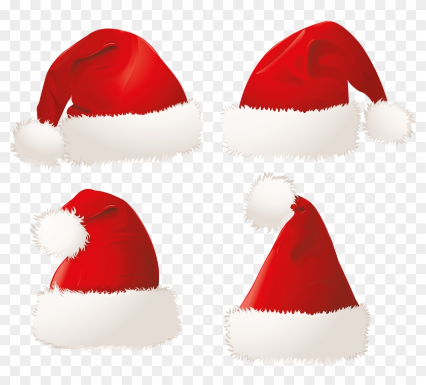 Christmas Santa Hats Png Clipart Picture - Clipart Cute Santa Hat #847328