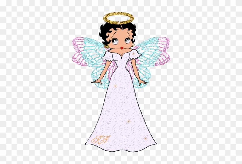 Betty Boop Clip Art - Betty Boop As An Angel #847443