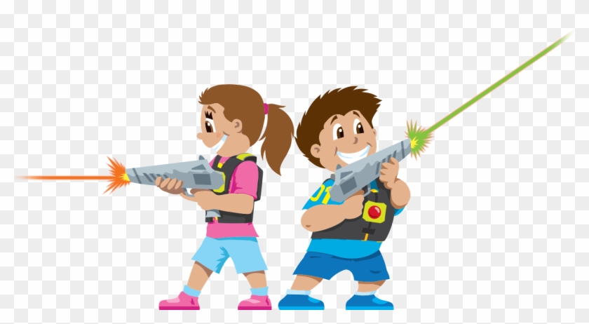 Laser Tag Game Child Clip Art - Clipart Laser Quest #847472