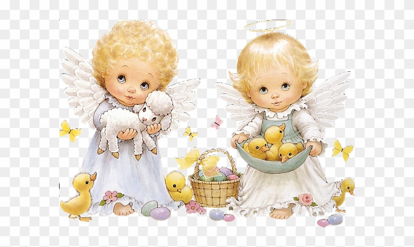 Cute Easter Angels Clipart - Angels Clip Art #847542