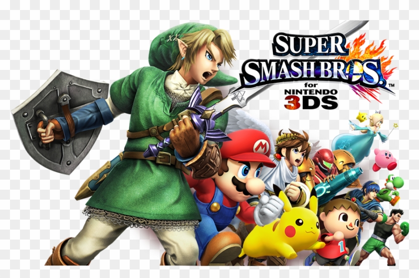 Super Smashbres 3ds For Nintendo Tm Aa - Super Smash Bros Switch #847585