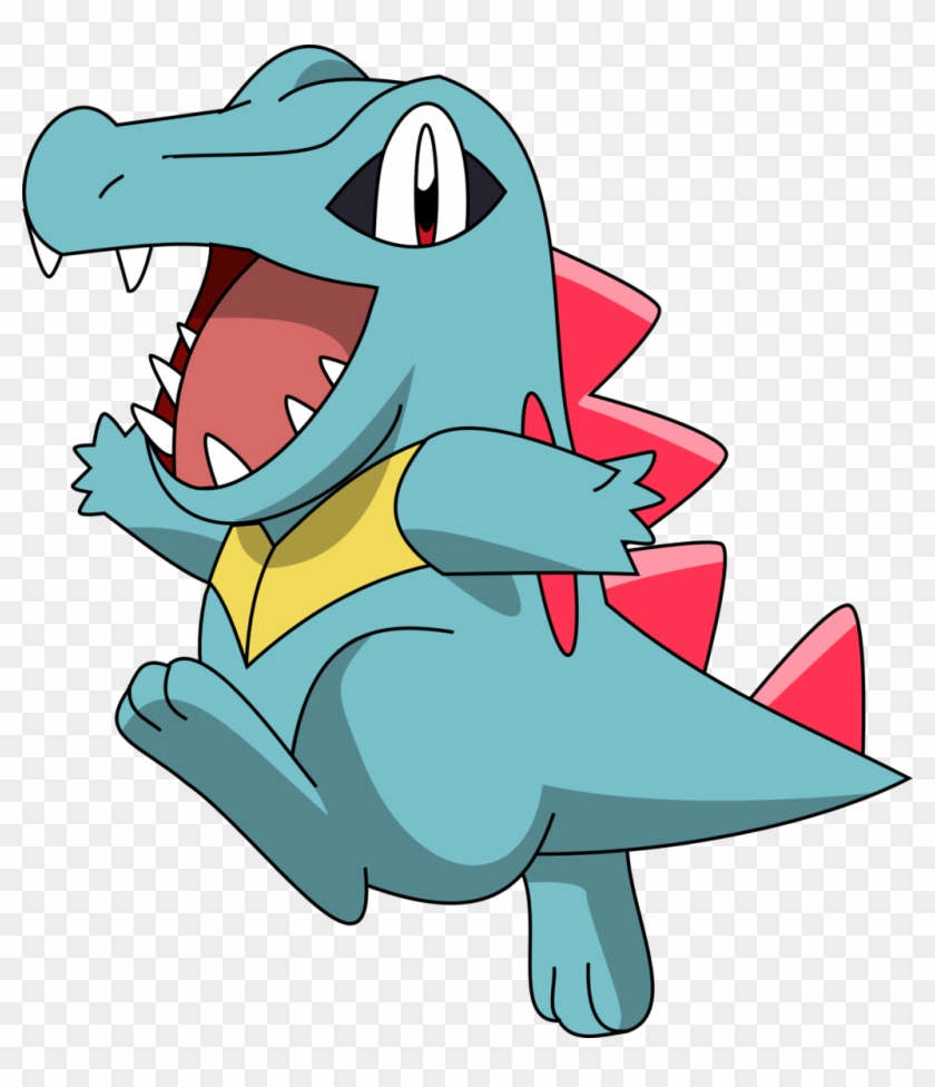 Cgcookie 19,606 424 158 Totodile By Pklucario - Draw Johto Heroes By Ron Zalme #847690