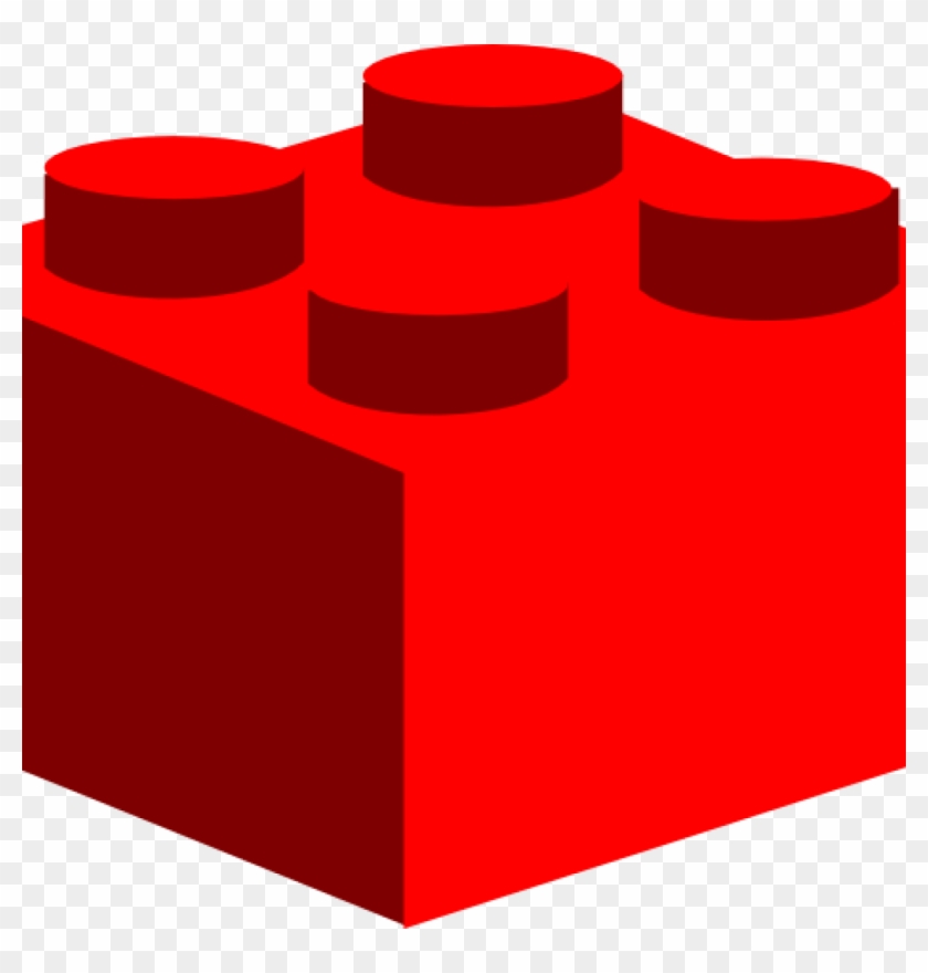 Lego Clipart Red Clip Art At Clker Vector Online Royalty - Clip Art #847752