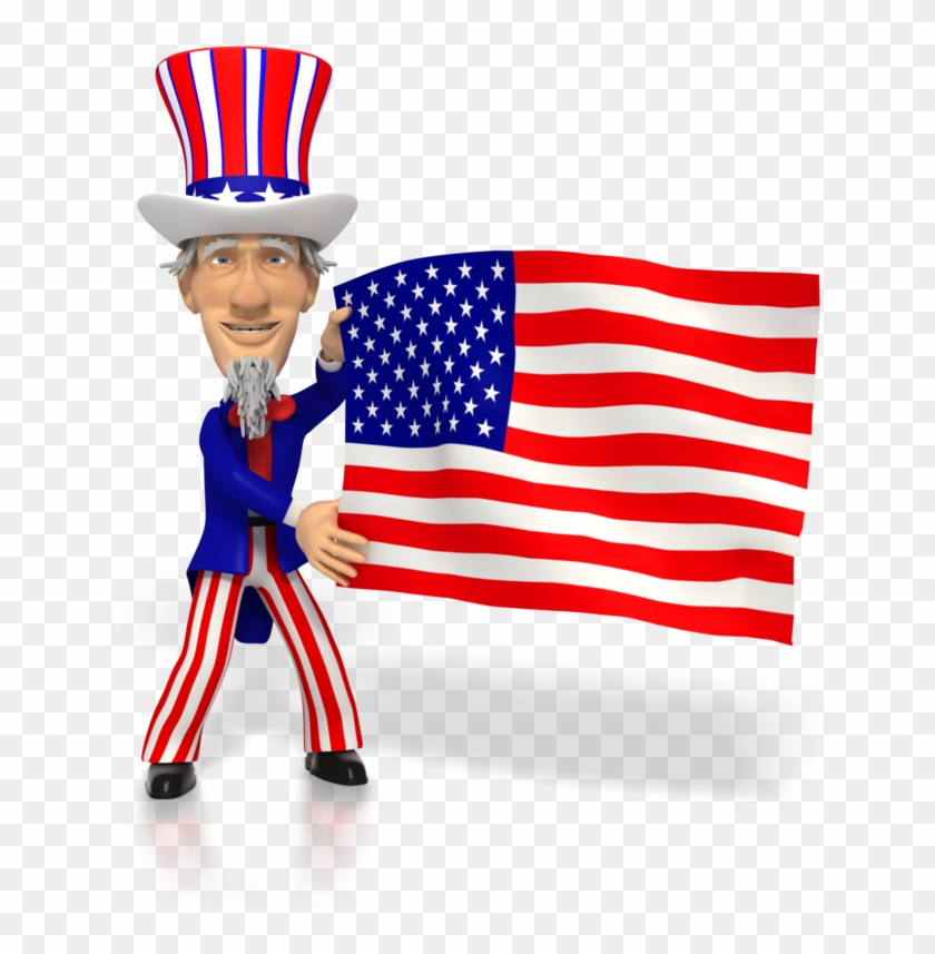 Uncle Sam - Animated Flag Clip Art #847814