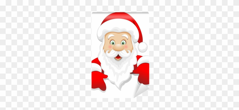 Babbo Natale Cartoon Auguri Santa Claus Message Vector - Santa Claus #847857