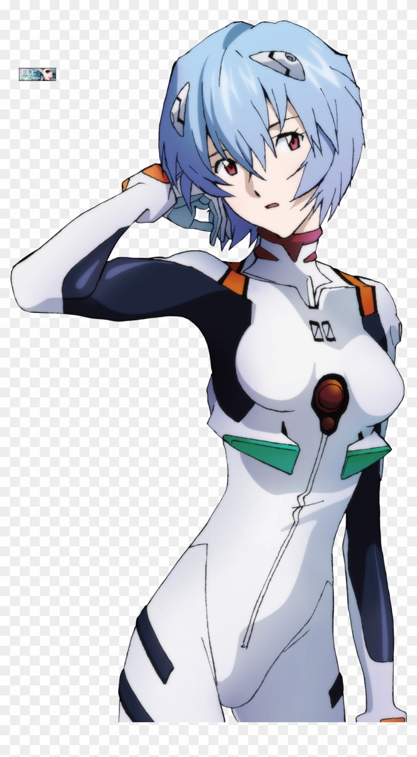 Renders Rei Ayanami Pilot White Combination Neon Genesis - Neon Genesis Evangelion Rei Png #847882