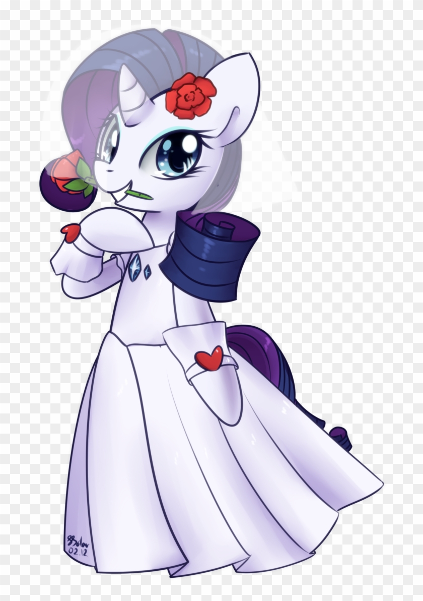 Rarity Rainbow Dash Pinkie Pie Clothing White Mammal - My Little Pony Rarity Wedding Dress #848032