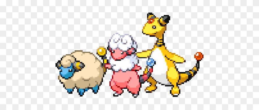 Gfycat Url - Pokemon Ampharos Sprite #848039