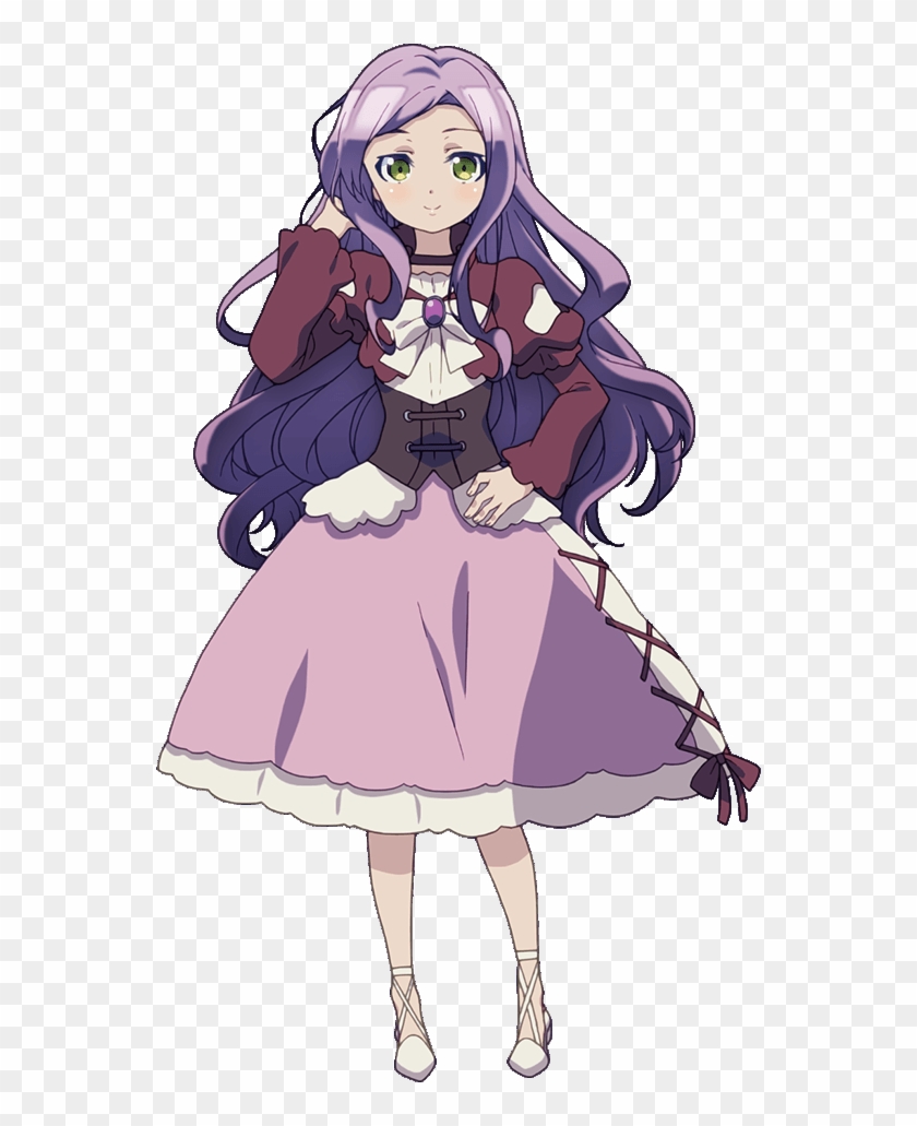 Little Girl With Violet Colored Hair That Has Been - Death March To The Parallel World Rhapsody Arisa #848111