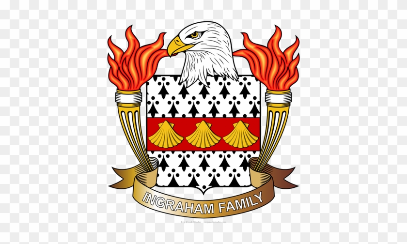 American Eagle Family Crests I J K Names - Coat Of Arms #848148