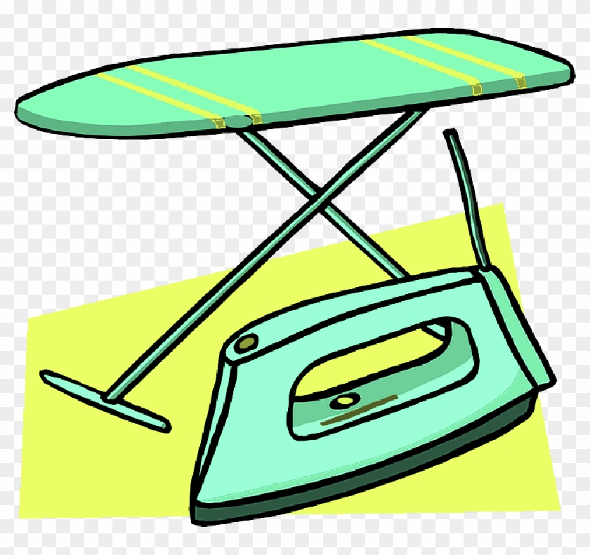 Background - Ironing Board And Iron #848158