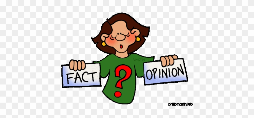 Clipart From Phillip Martin - Facts Or Opinion #848299
