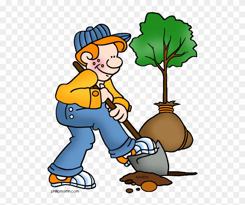 Plant - Planting Trees Clipart Gif #848383