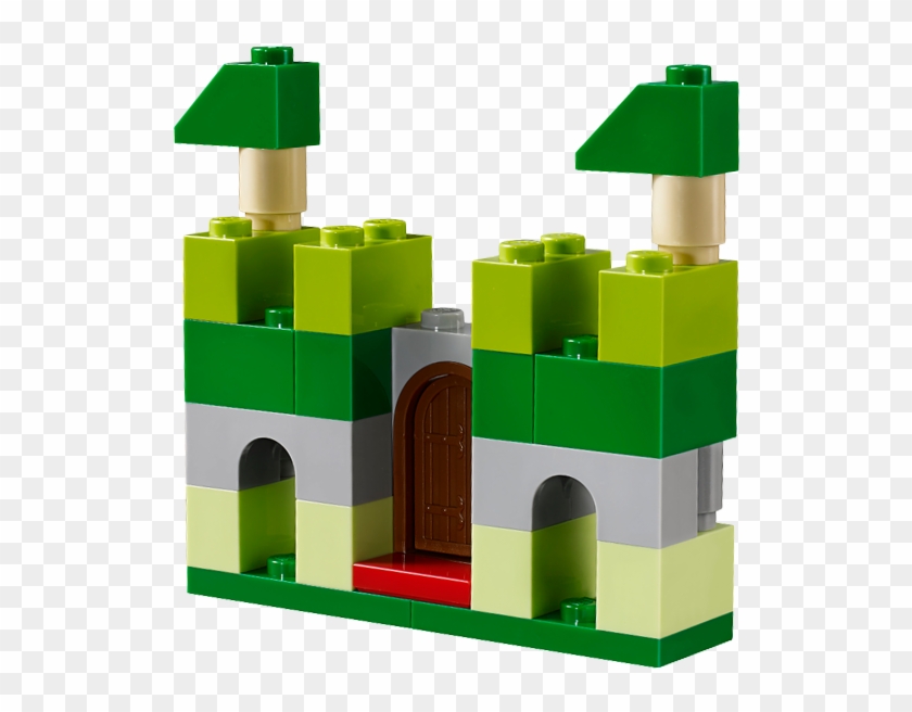 Lego Clipart Green - Lego 10708 - Classic Green Creativity Box #848410