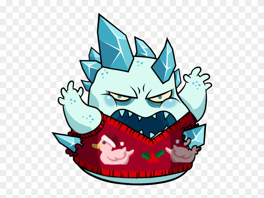 300% Xp When Feed To An Ice Monster - Cartoon - Free Transparent PNG  Clipart Images Download