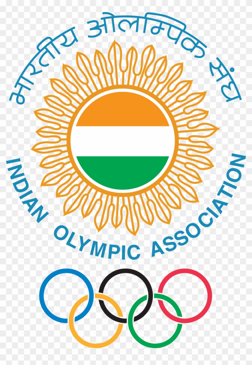 Indian Olympic Association - Indian Olympic Association Logo #848468