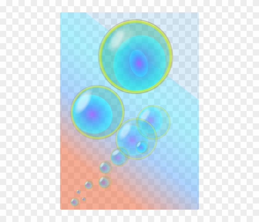 Blue, Yellow, Cartoon, Free, Air, Bubbles - Bubbles Yellow Green Blue #848503